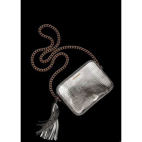 NWT Victoria’s Secret silver crossbody purse - Picture 2 of 8